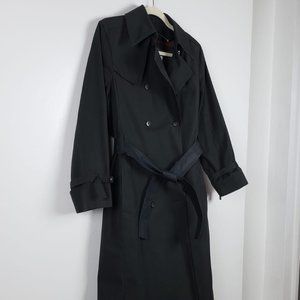 London Fog Vintage Trench Coat  - Black